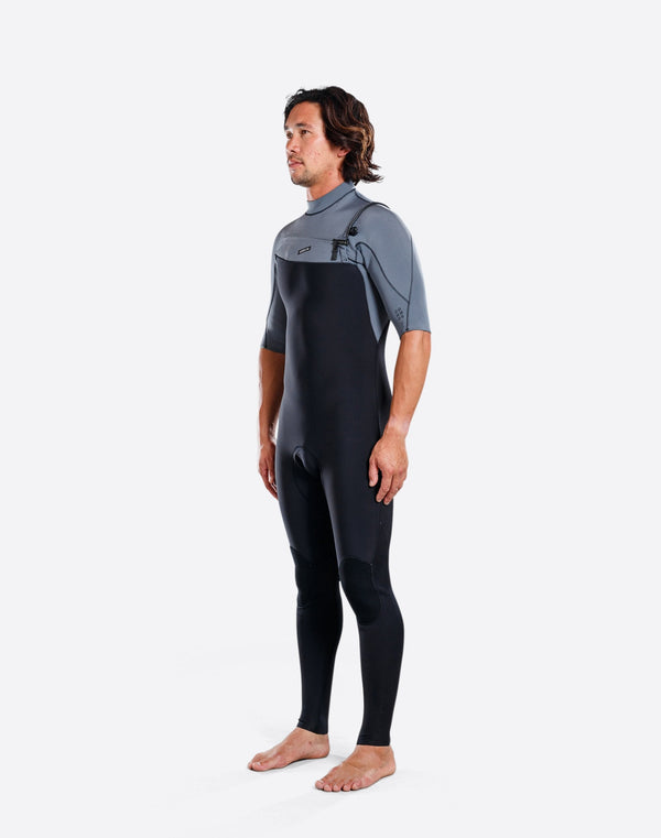 Adelio 2/2 Short Arm Steamer Charcoal Wetsuit